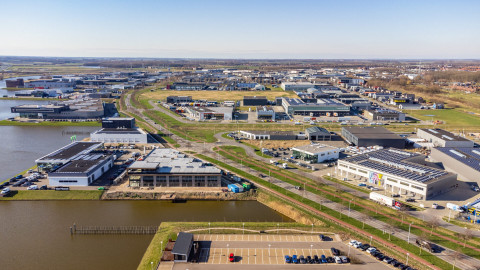 Bedrijfsunits Van Doornestraat Industrieterrein de Poel Blouberg overview